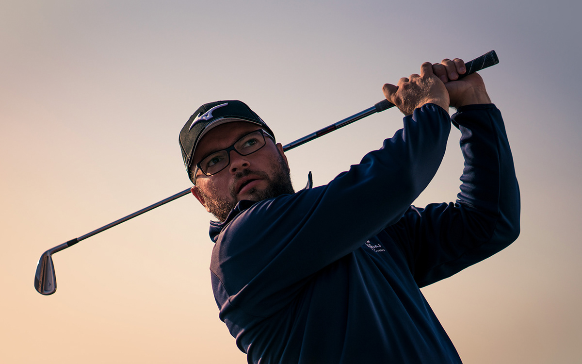 Adobe Portfolio golf photographer Photography  photoshoot portrait sports