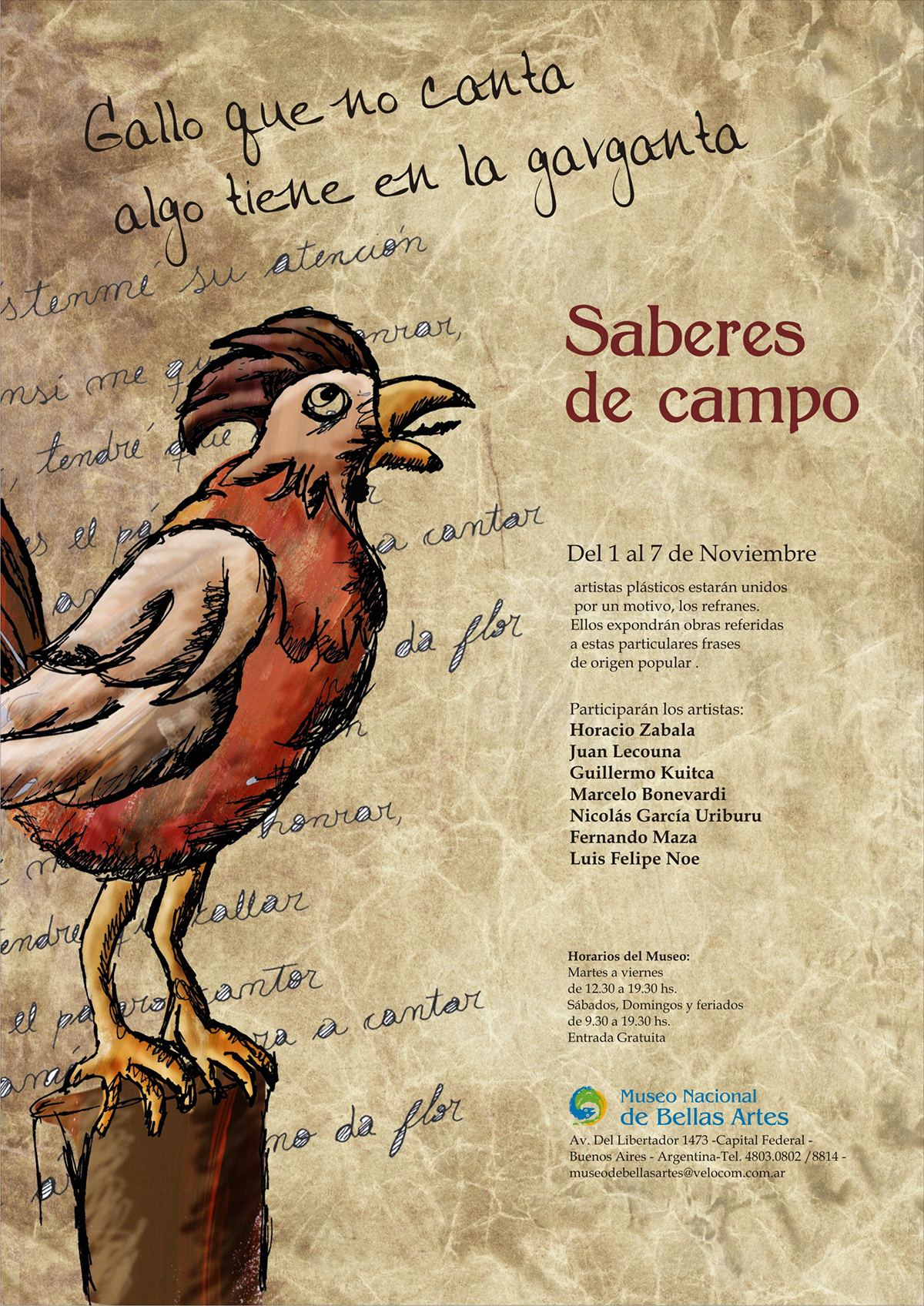 museo Campaña avisos revistas campo  refranes Gauchos ilustracion Vacas saberesdecampo