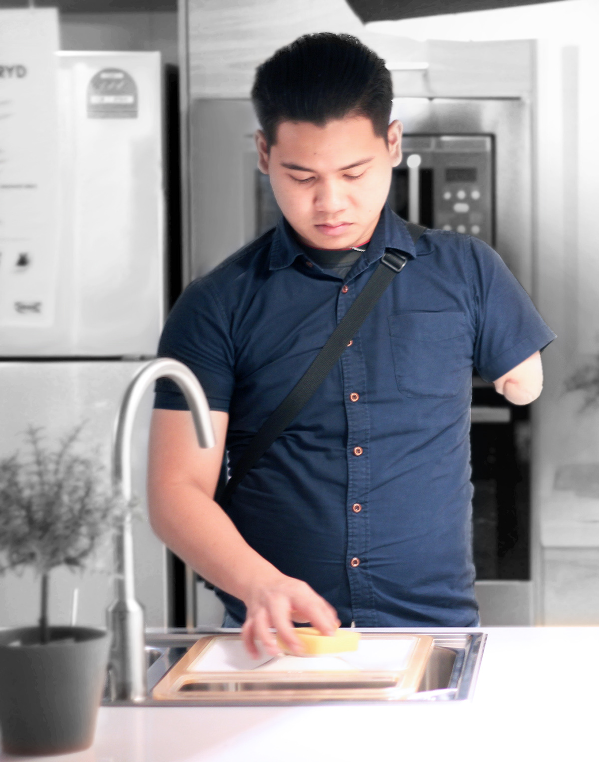 Inclusive disability KITCHENWARE Washing kitchen