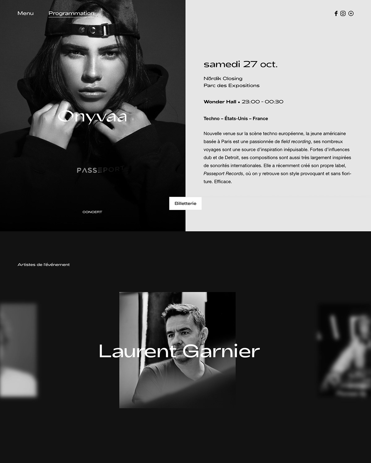 generative Generator music poster webgl