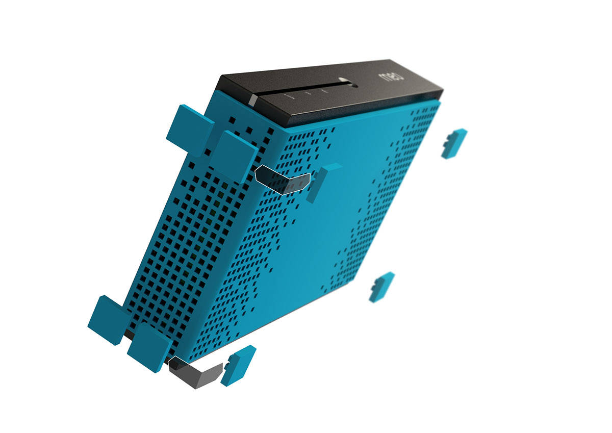 MEO design competition Set-top-box Router Remote Control optic fiber