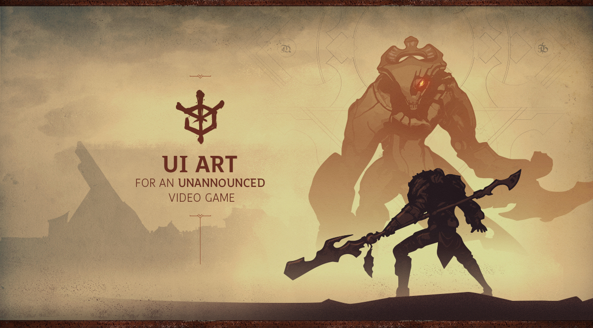 UI fernando forero video game art art direction  Interface Typeface game iconography HUD