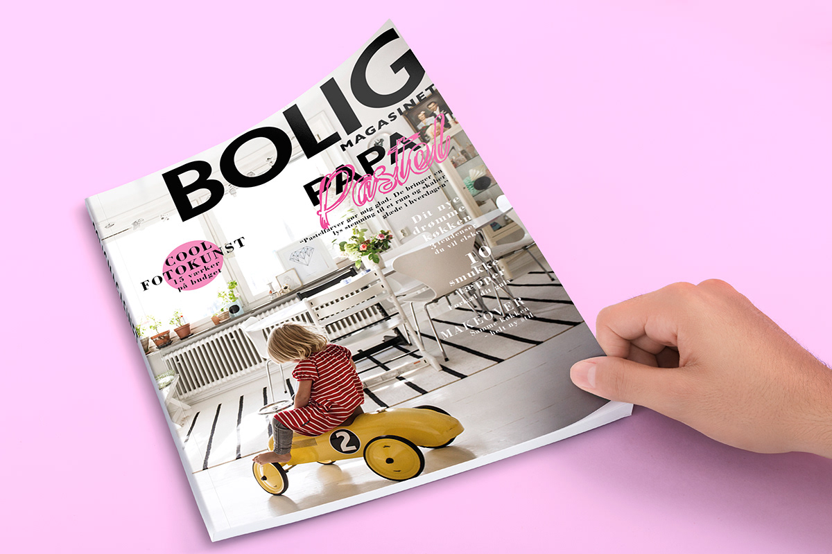 magazine colorful editorial article design lifestyle Interior spread