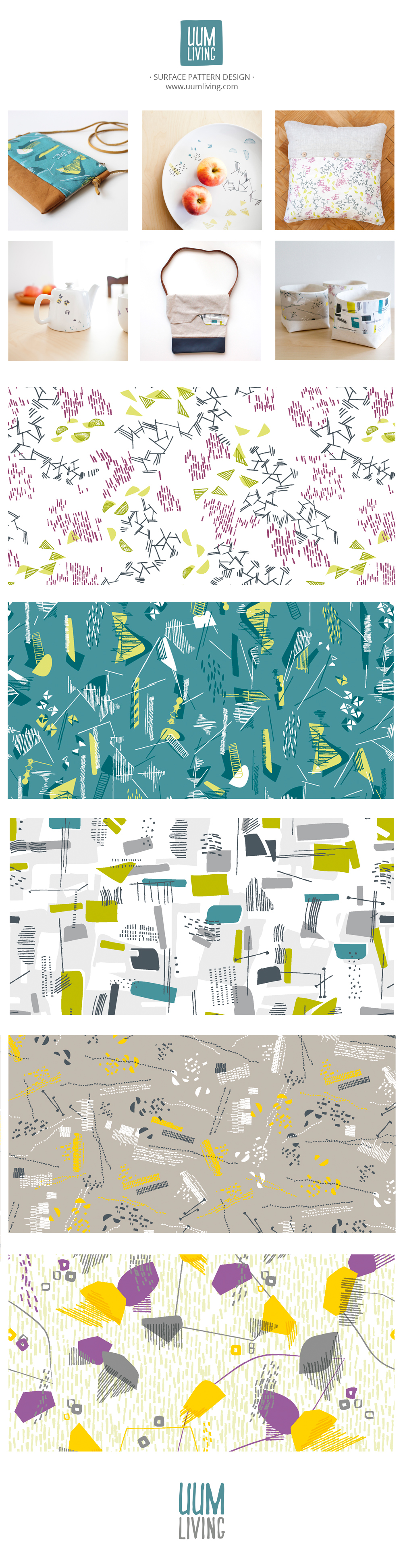 pattern illustracion Surface Pattern estampados Diseño de estampados diseño de producto textil porcelana uum living