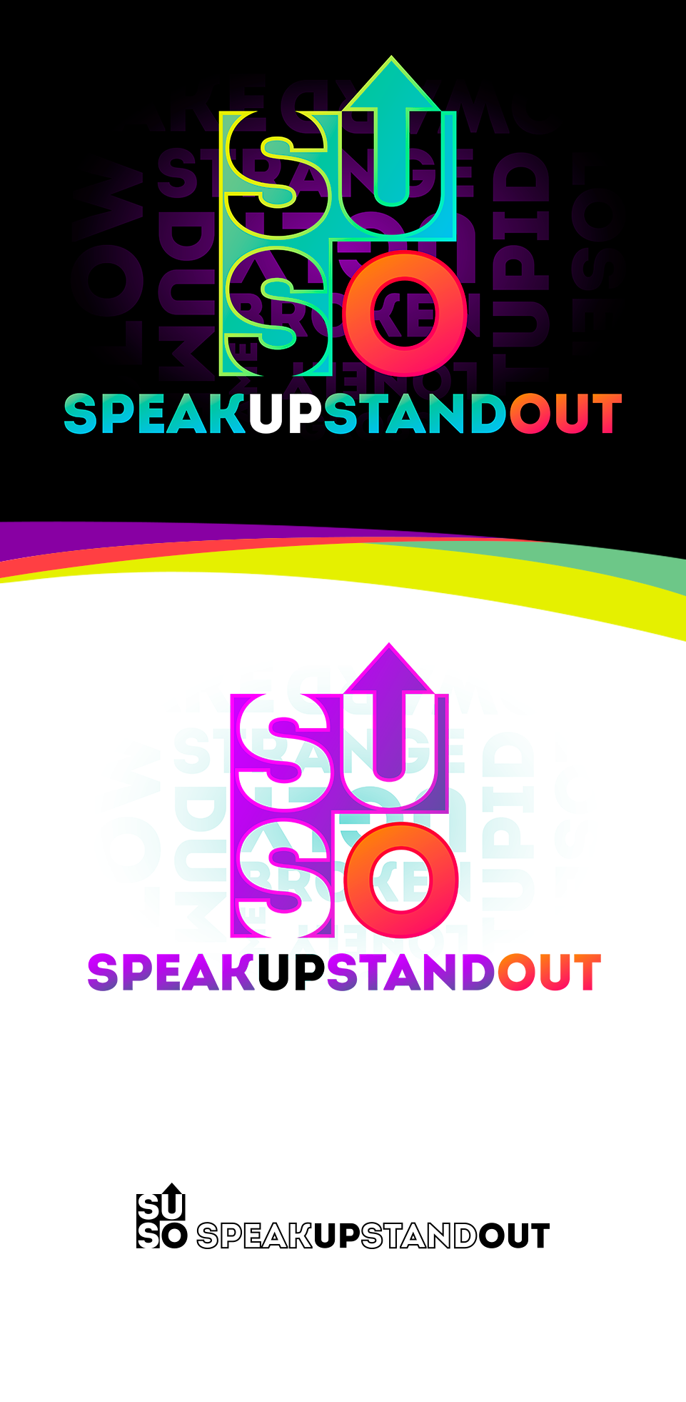 suso Rebrand brand rebranding logo
