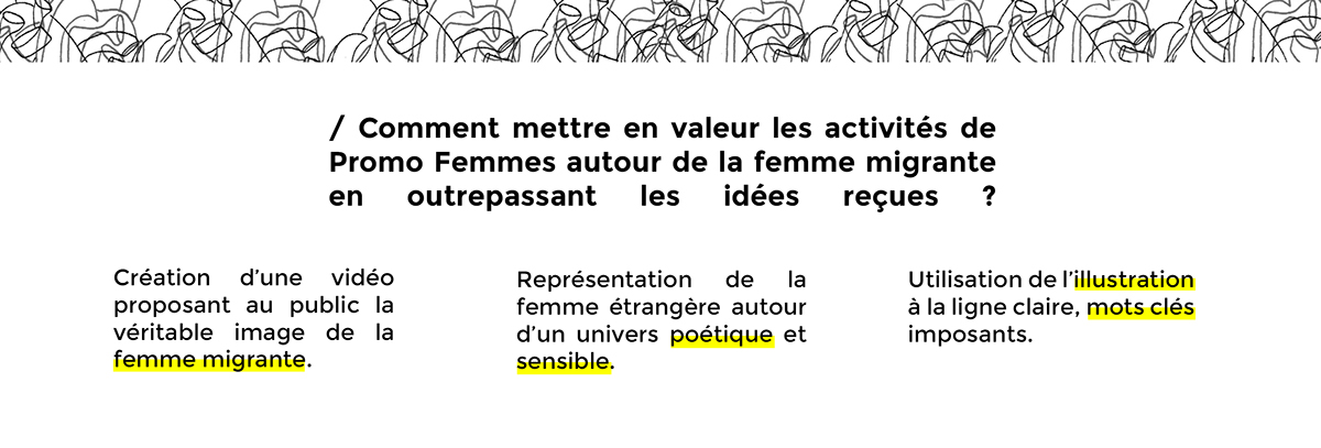 promo femme migrante diversité video women Bordeaux