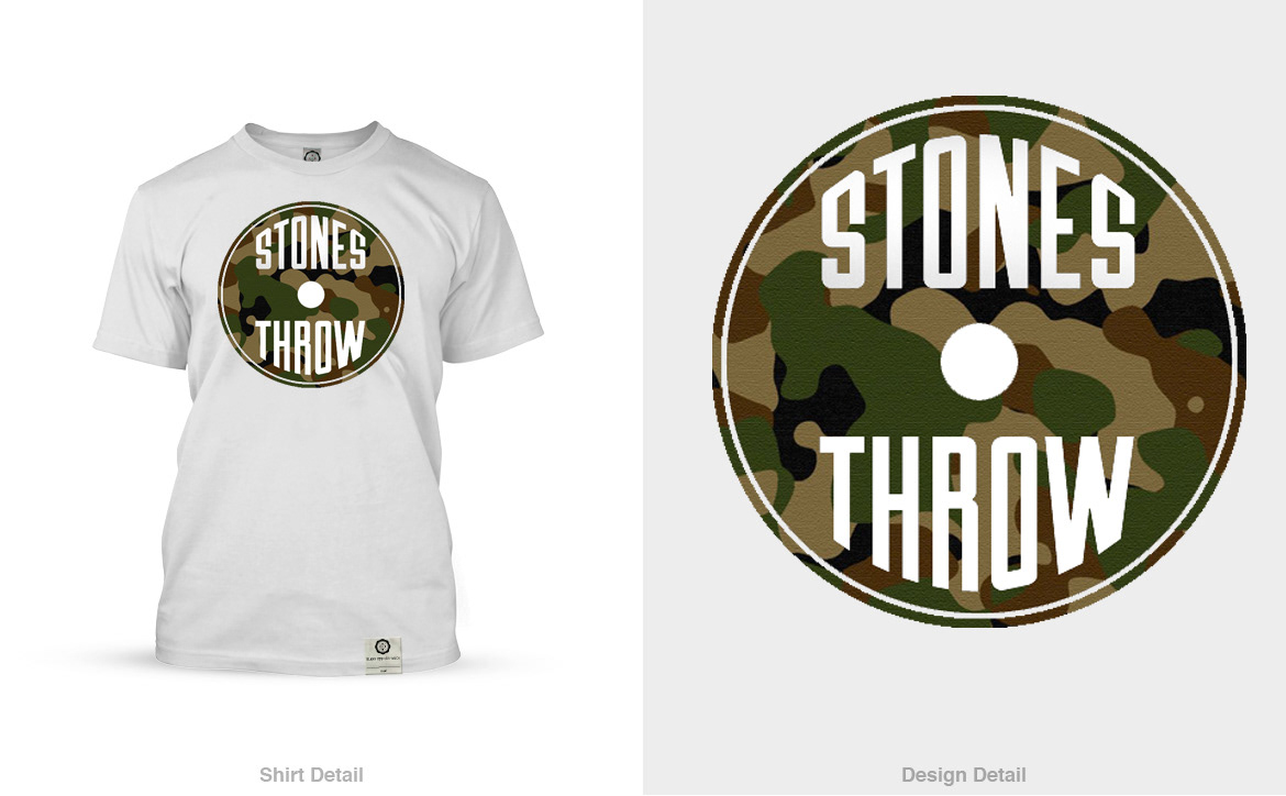 stones throw t-shirt camiseta