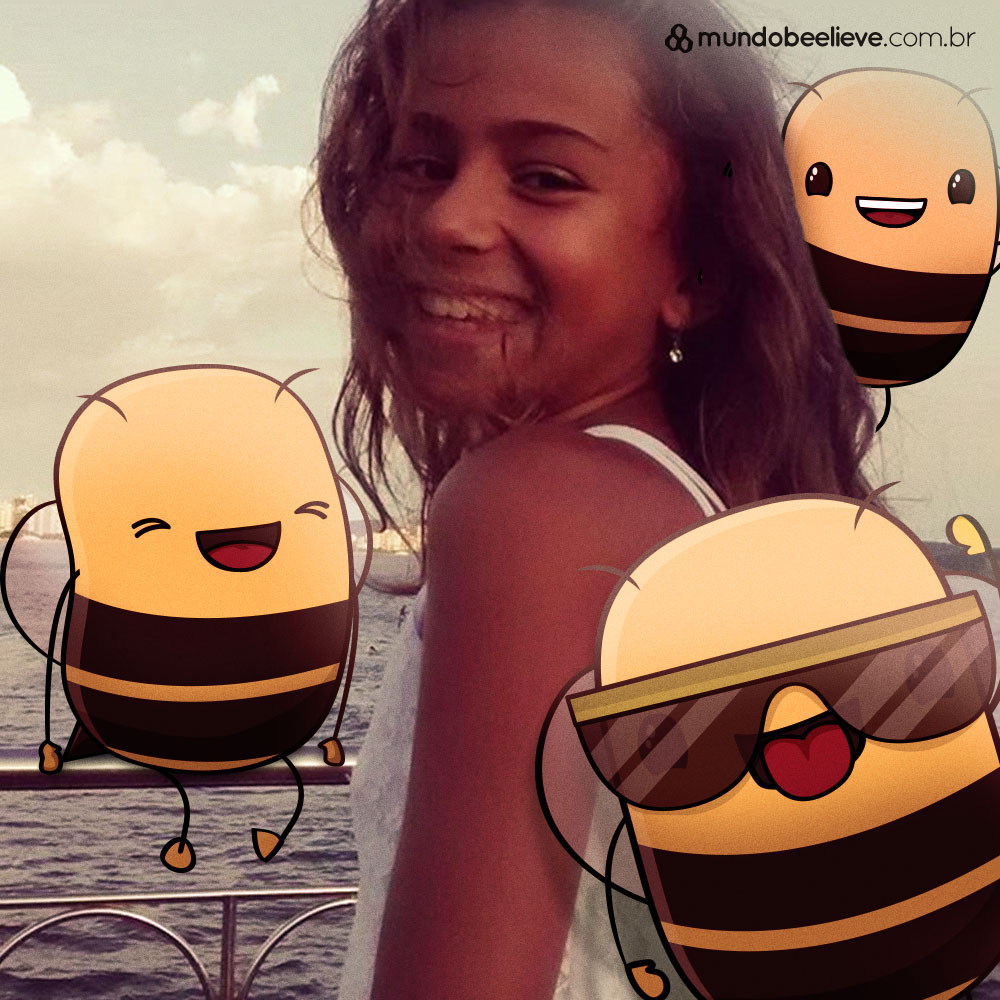 photo invasion bee beelieve honey Positive yellow Character Illustrator vector