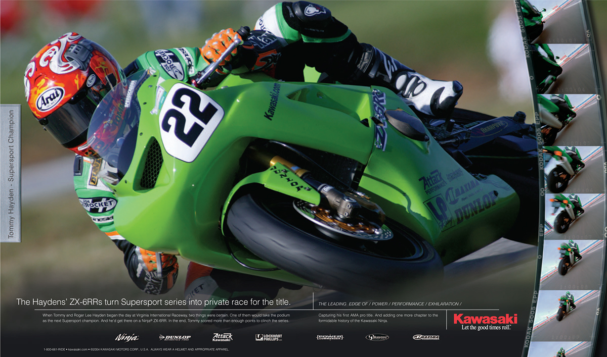 Kawasaki motorcycles motorcycle posters magazine print