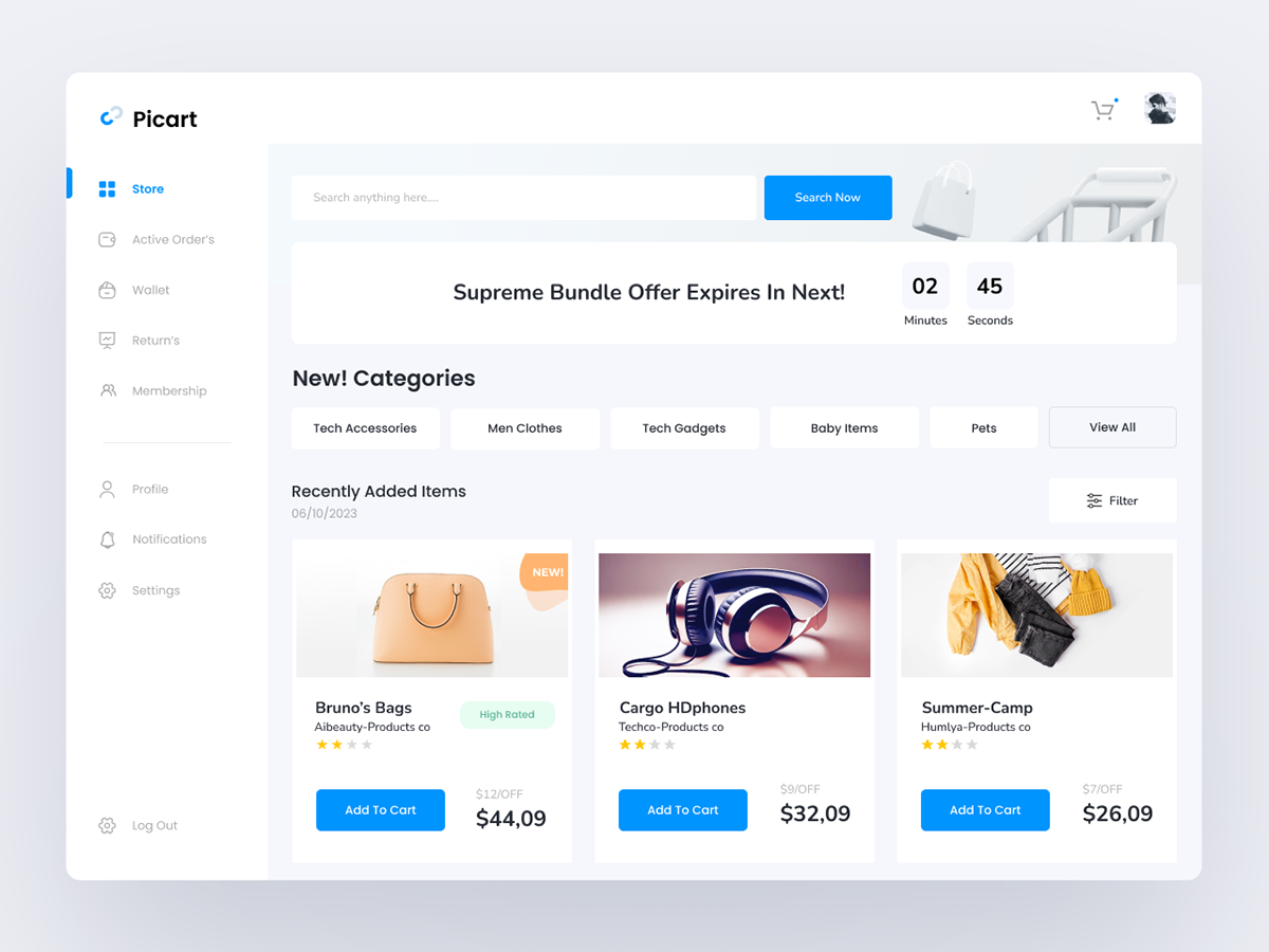 UI ux dashboard Pricing Ecommerce store Shopify Webdesign user interface mansoorgull