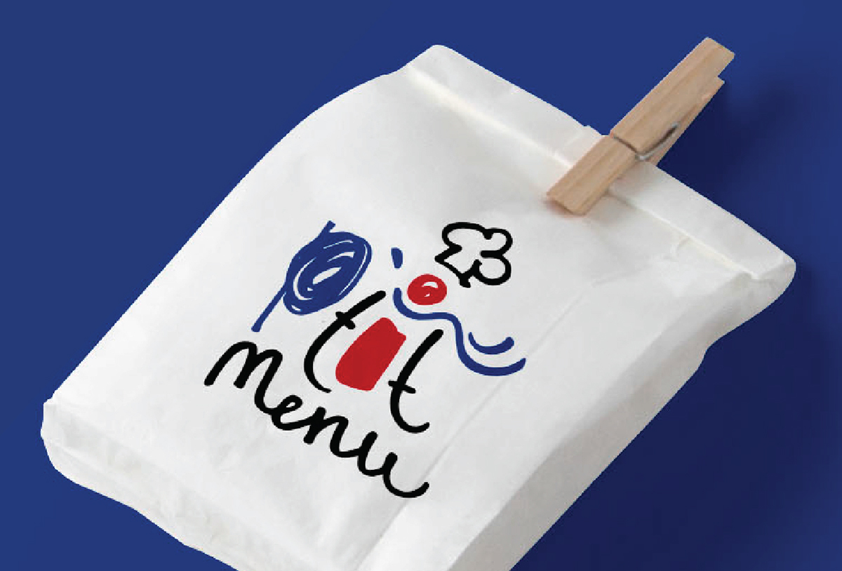 #graphicDesign #france # chef #character #line #quick #Logo #Style #drawing #emotions #interesting #P'tit menu #menu #cafe  #expression  