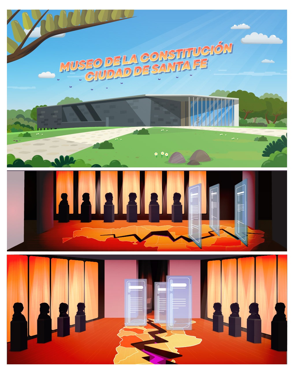 ilustracion background vector art digital illustration cartoon artwork animation  Digital Art 