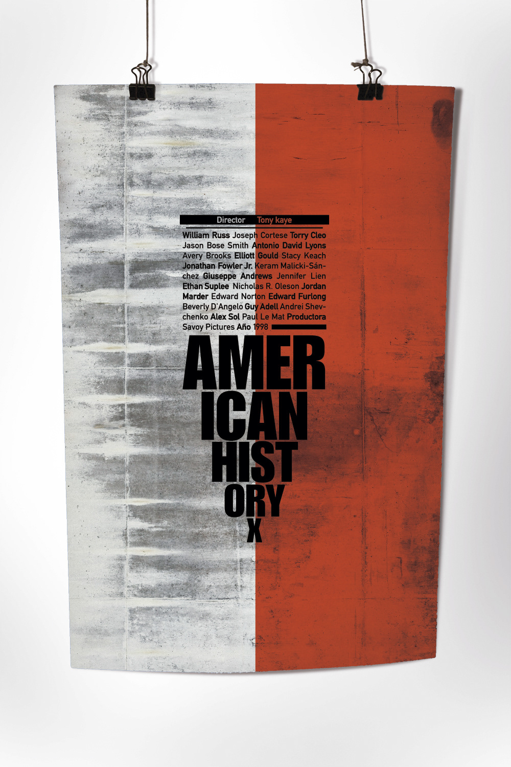 poster American History X Street