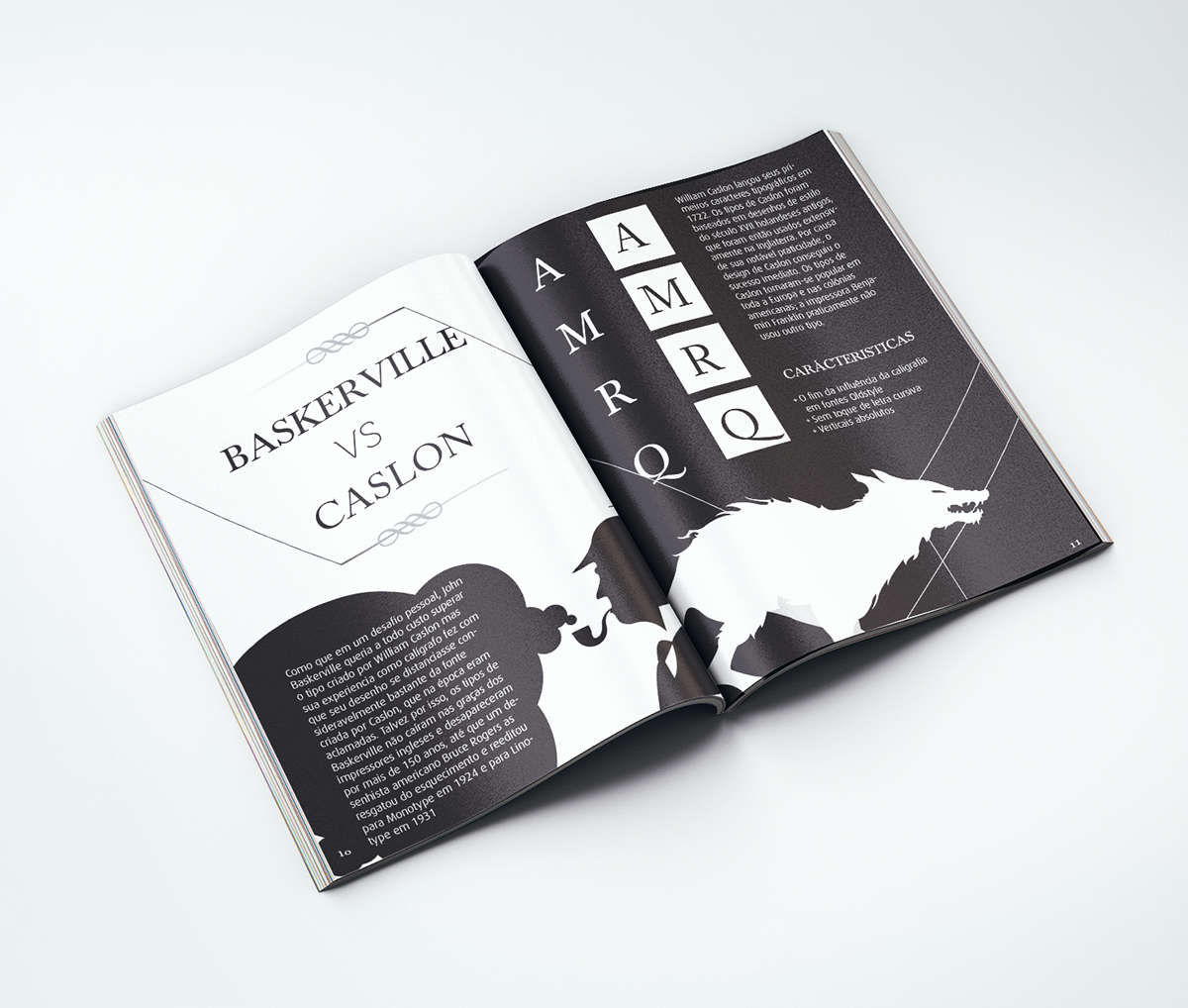 design gráfico tipografia academic project Revista Tipografica
