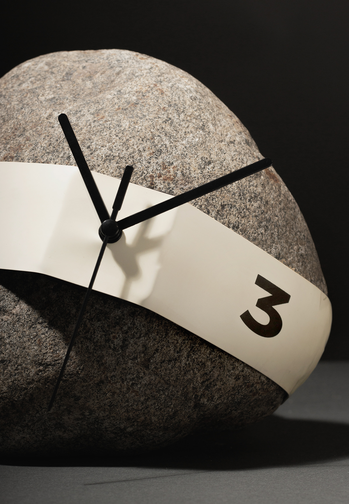 band clock design industrial Kickstarter minimal object product rubber time