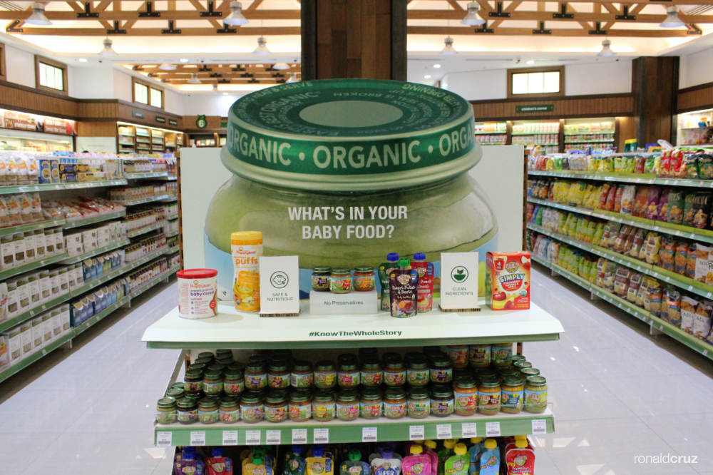 Endcap Grocery Shelf gondola healthy organic natural products Display Retail