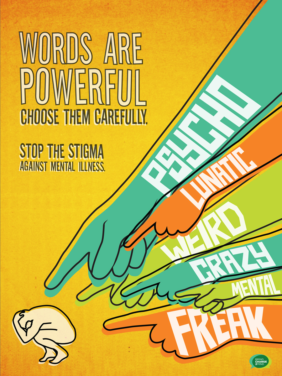 mental illness Stigma campaign mailer giveaway Promotion social awareness