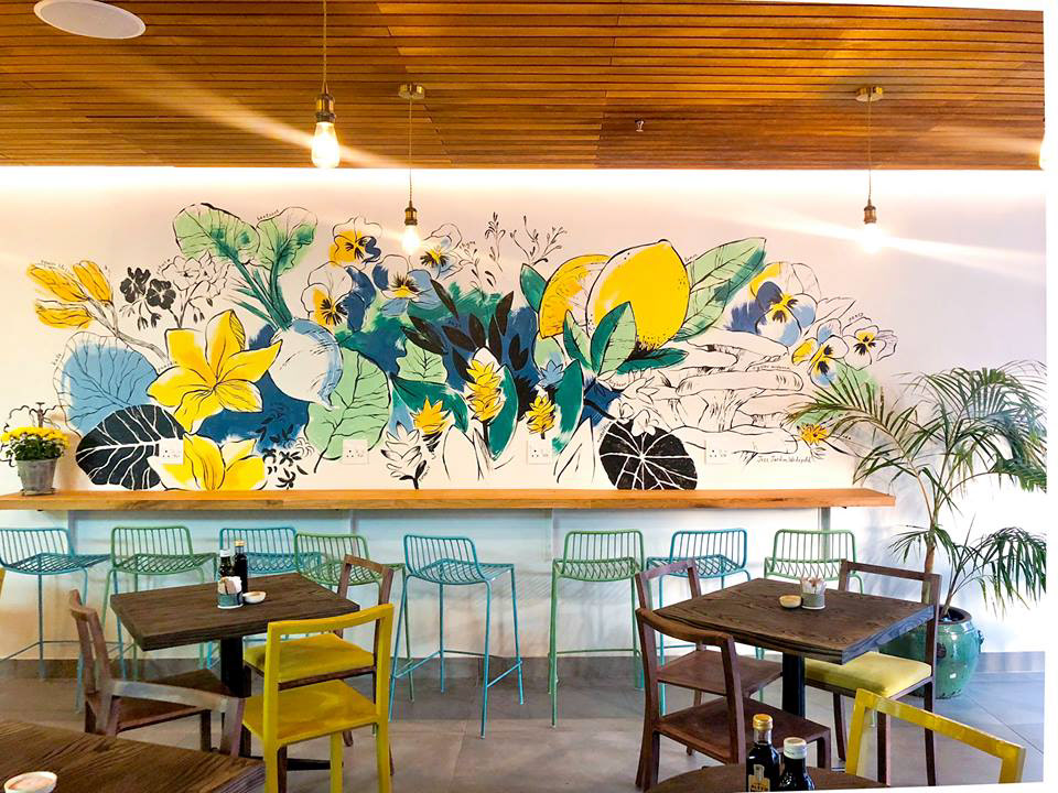 Lexi's Healthy Eatery: Mural on Behance