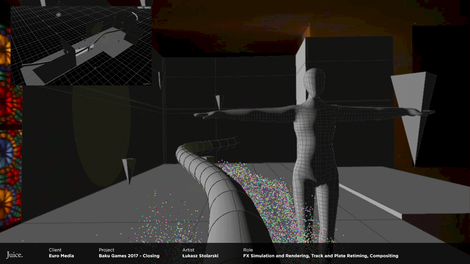 houdini vfx compositing CGI particles nuke simulation rendering azerbaijan Breakdown