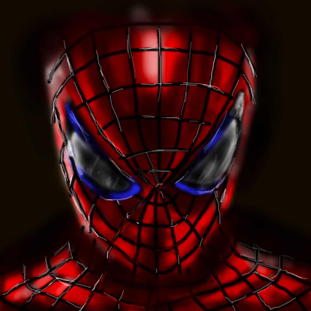 digital painting SuperHero Avengers batman spiderman black widow iron man Hulk captain america digital