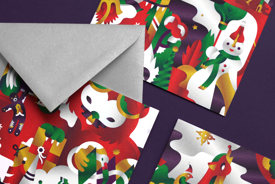 H&M Christmas Campaign Behance