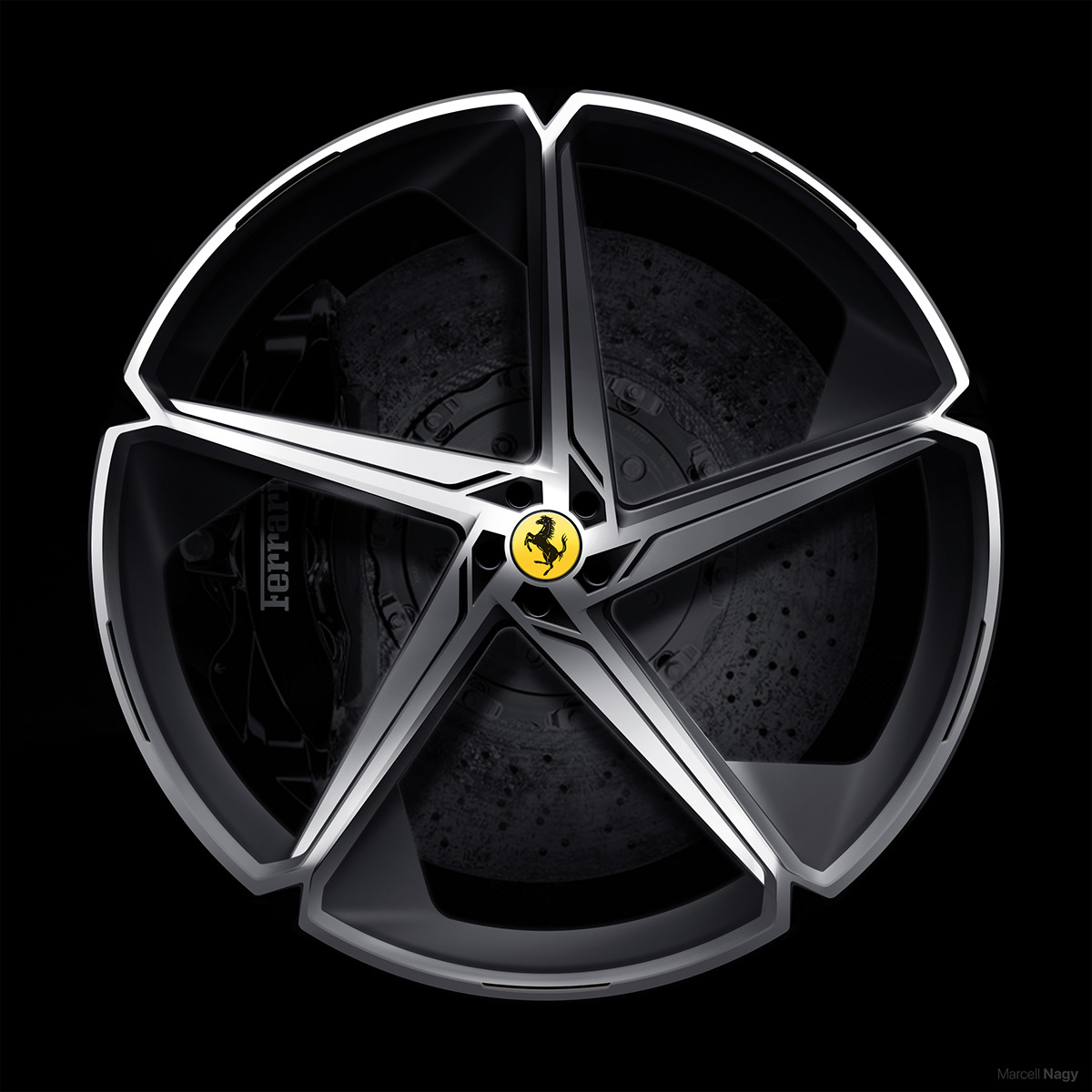 automotive   design wheel advanced Industrial Deisgn sketch
