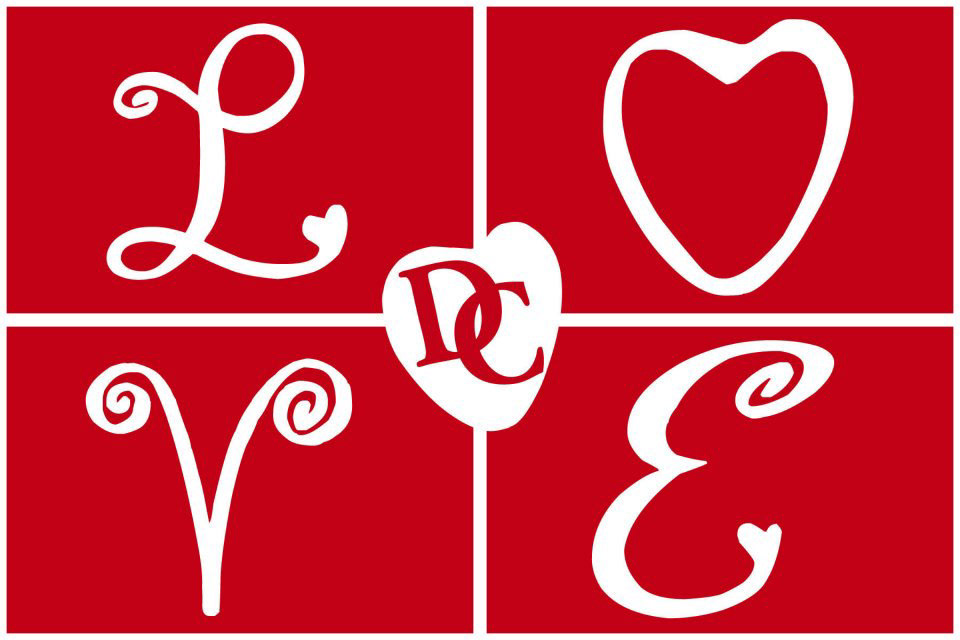Love valentines heart