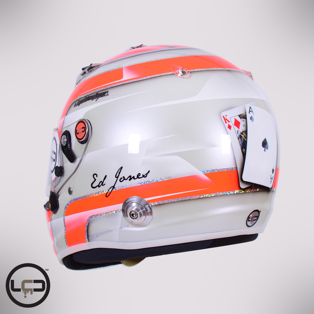Helmet Paint helmet design Helmet motorsports IndyLights lcd