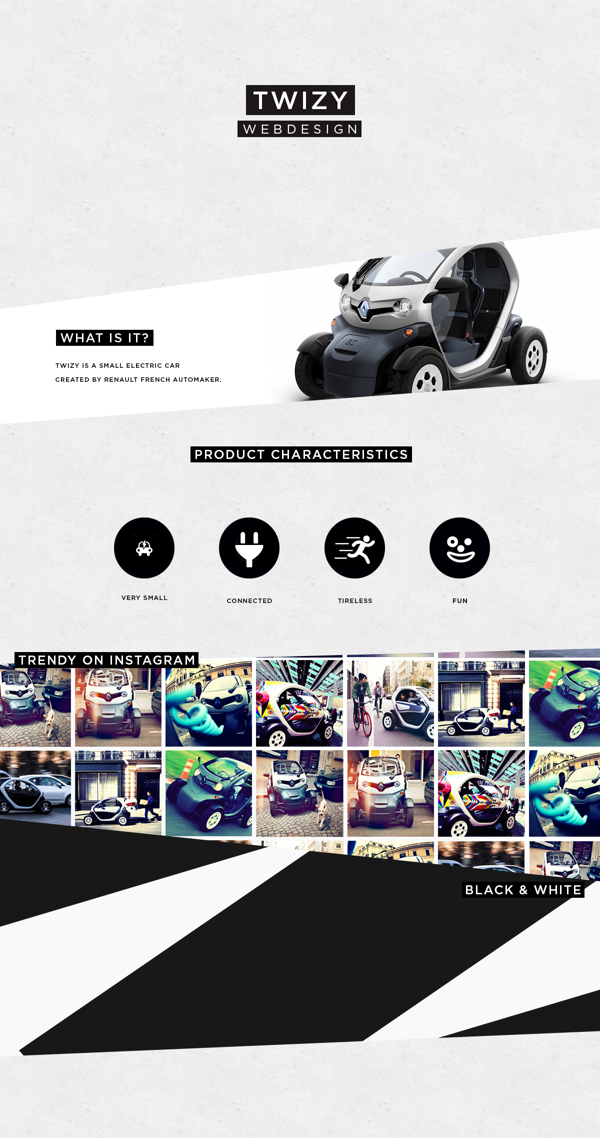 concept car eletric car automaker renault landing page
