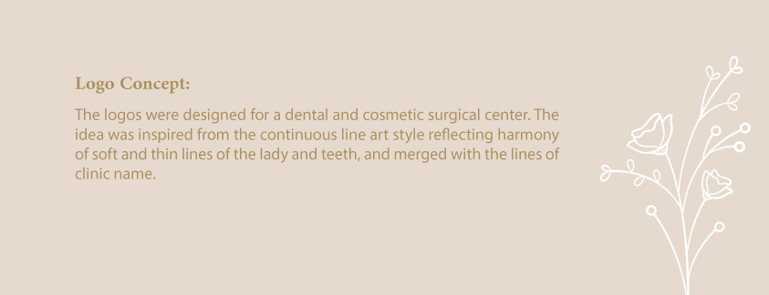 beauty branding  cosmetic surgery dental identity Logo Design Marklinica medical plastic surgery visual identity