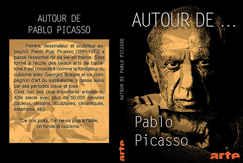 couverture arte Picasso Doisneau bausch livre book cover print