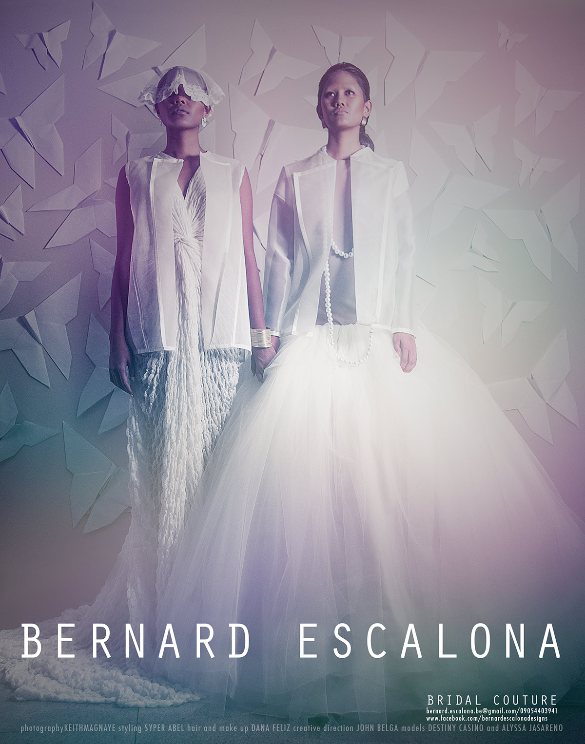 Bernard Escalona bridal Lookbook Keith Magnaye