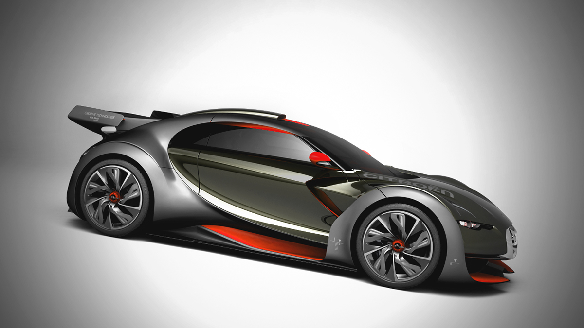 DS survolt citroen electric concept concept-car automobile design Geneva battery