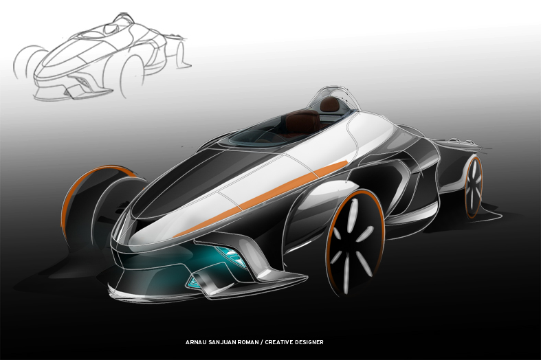 arnau sanjuan car design car sketch f1 design supercar supercar design tramontana transportation design Transportation Design car sketch