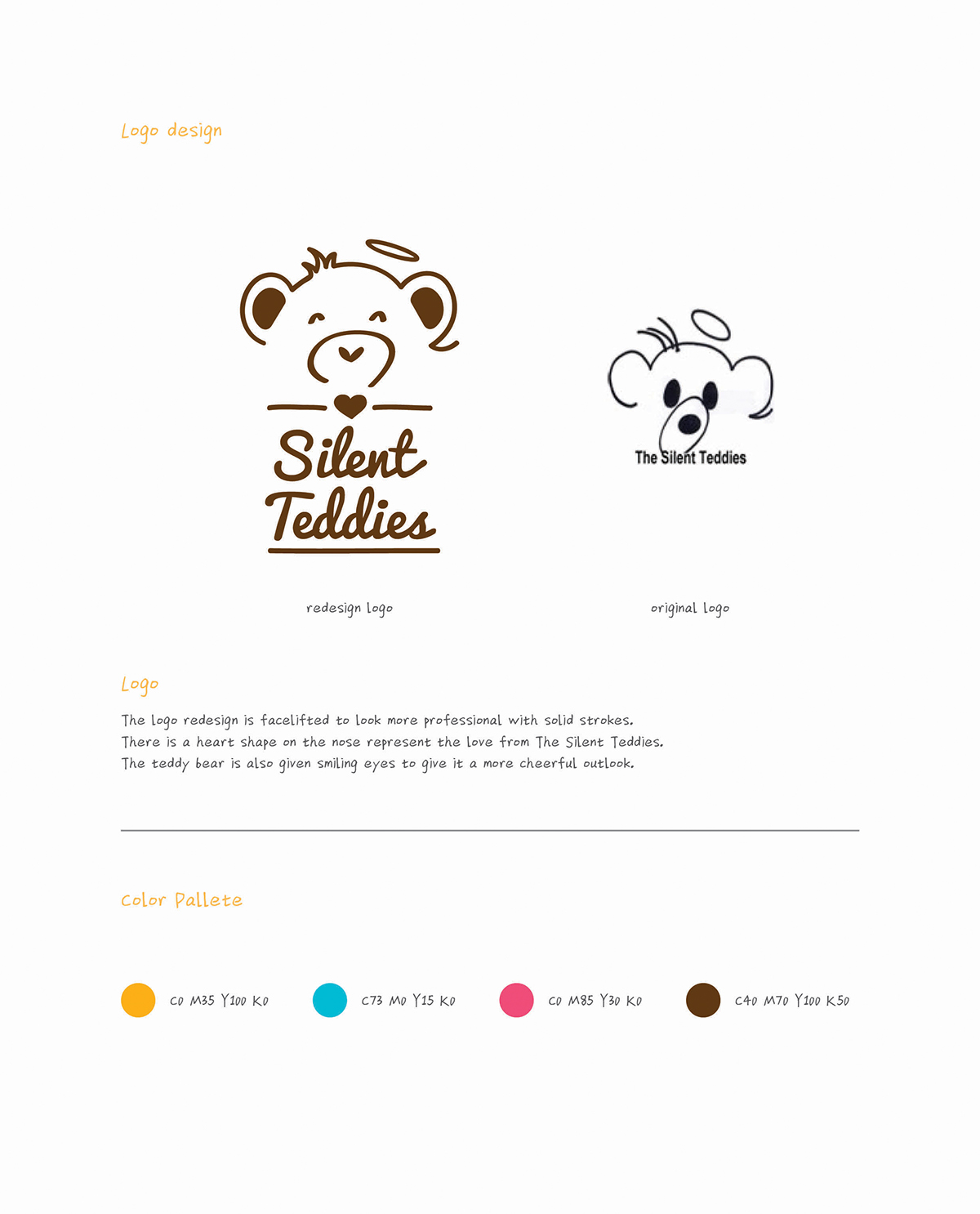 silent teddies cookies rebranding logo Packaging teddies illustration happiness healthy Cookies Packaging NGO Rebranding