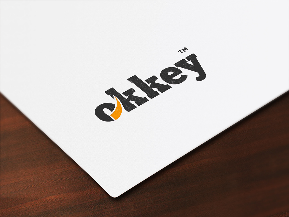 okkey logo Logo Design logo template online store Marketplace business Russia buy Shopping