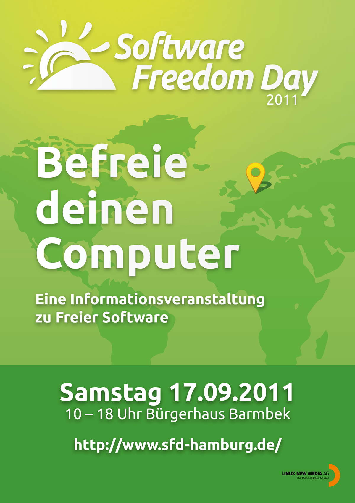open source creative commons software freedom day