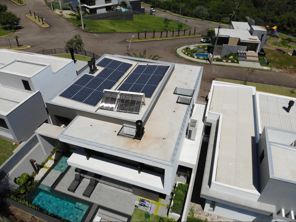 3D architecture energiasolar energy fotovoltaico green power Render SketchUP vray