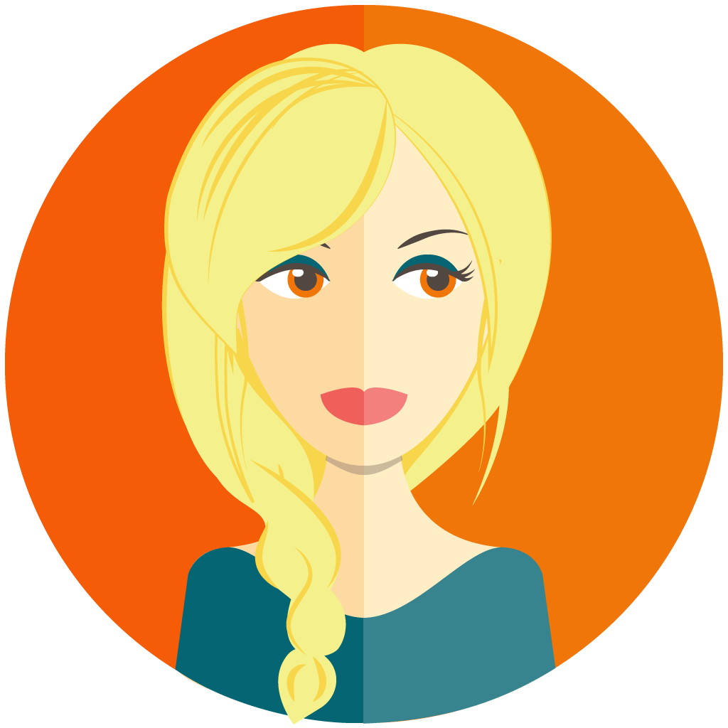 flat design icons avatar