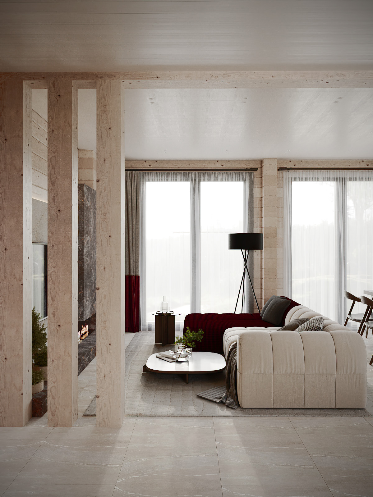 indoor interior design  Render visualization 3D 3ds max corona CGI archviz modern