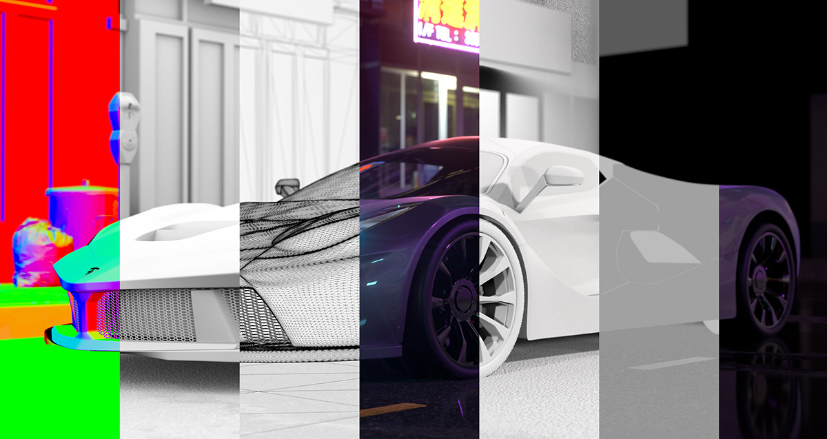 3d art car car render cinema4d designer maxon models otoy photoshop Render