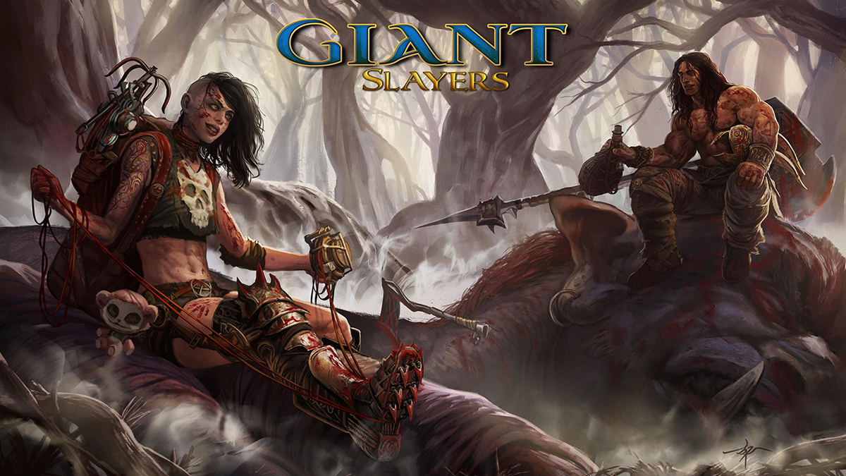 giant slayer slayers crazy girl axe Axeman warrior catapult hook