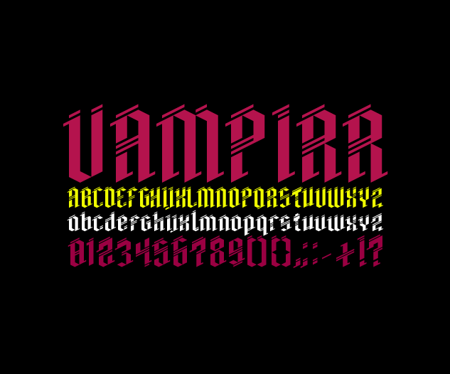 fonts font download free gothic post modern vampirr vampire old fonts of chaos