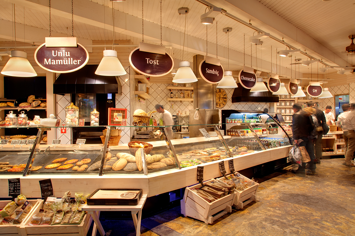 AHL Ataturk Airport istanbul cakes and bakes Patisserie architectural photography