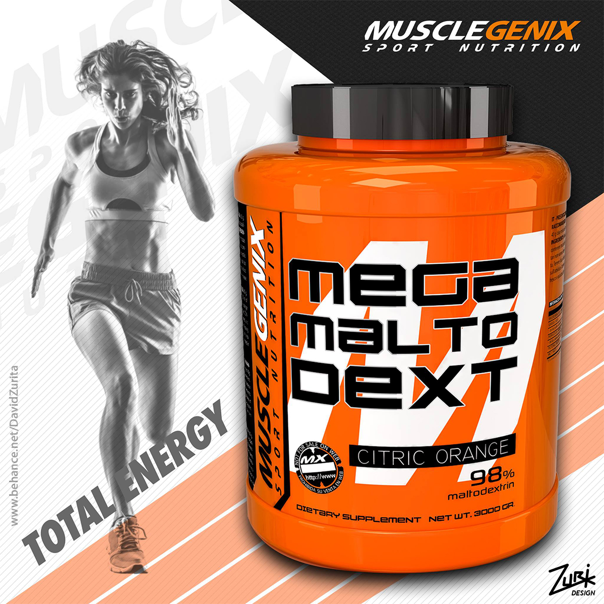 musclegenix muscle nutrition sport gym zuri design david zurita gómez power volumizer whey