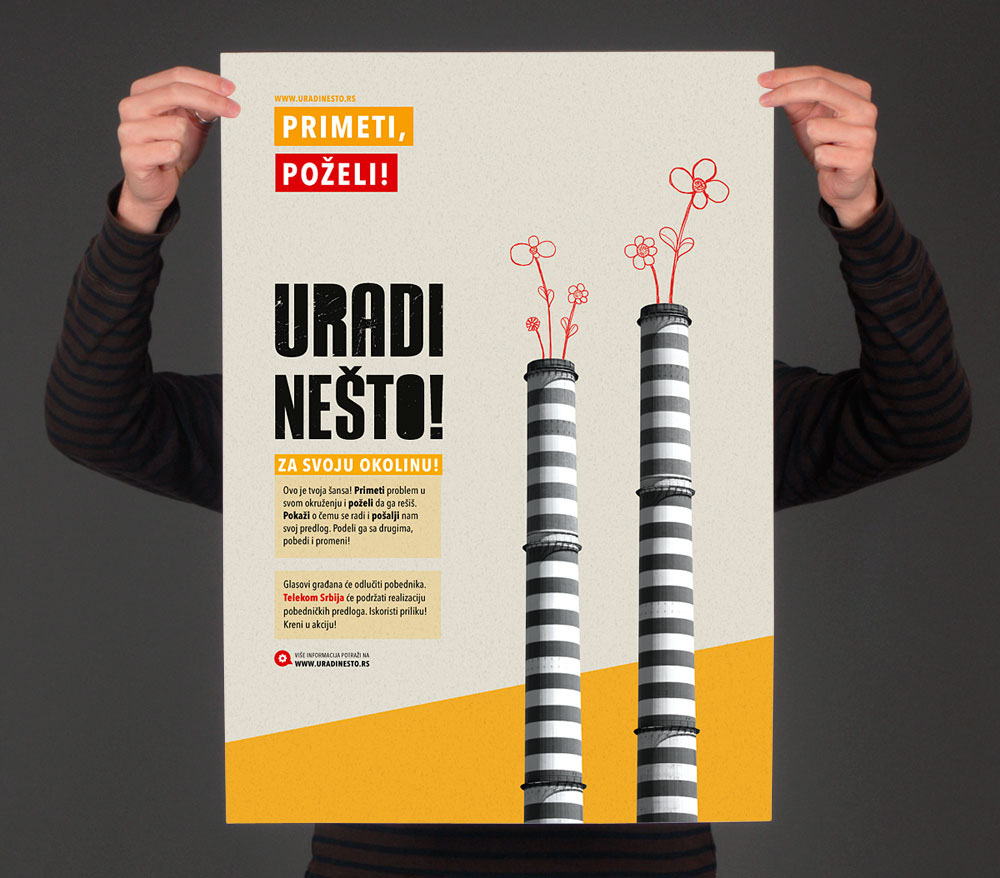 Uradi Nesto Campaign  Telekom Serbia  Beograd campaign Serbia V studio Vjeko Sumic Uradi Nesto Vjeko Sumic