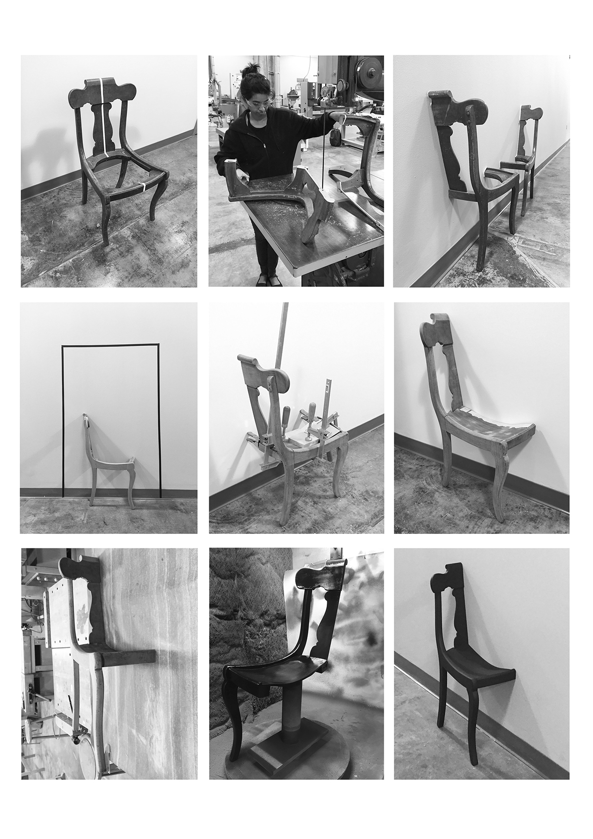 furniture art conceptual Imagery critique art furniture mirror illusion design