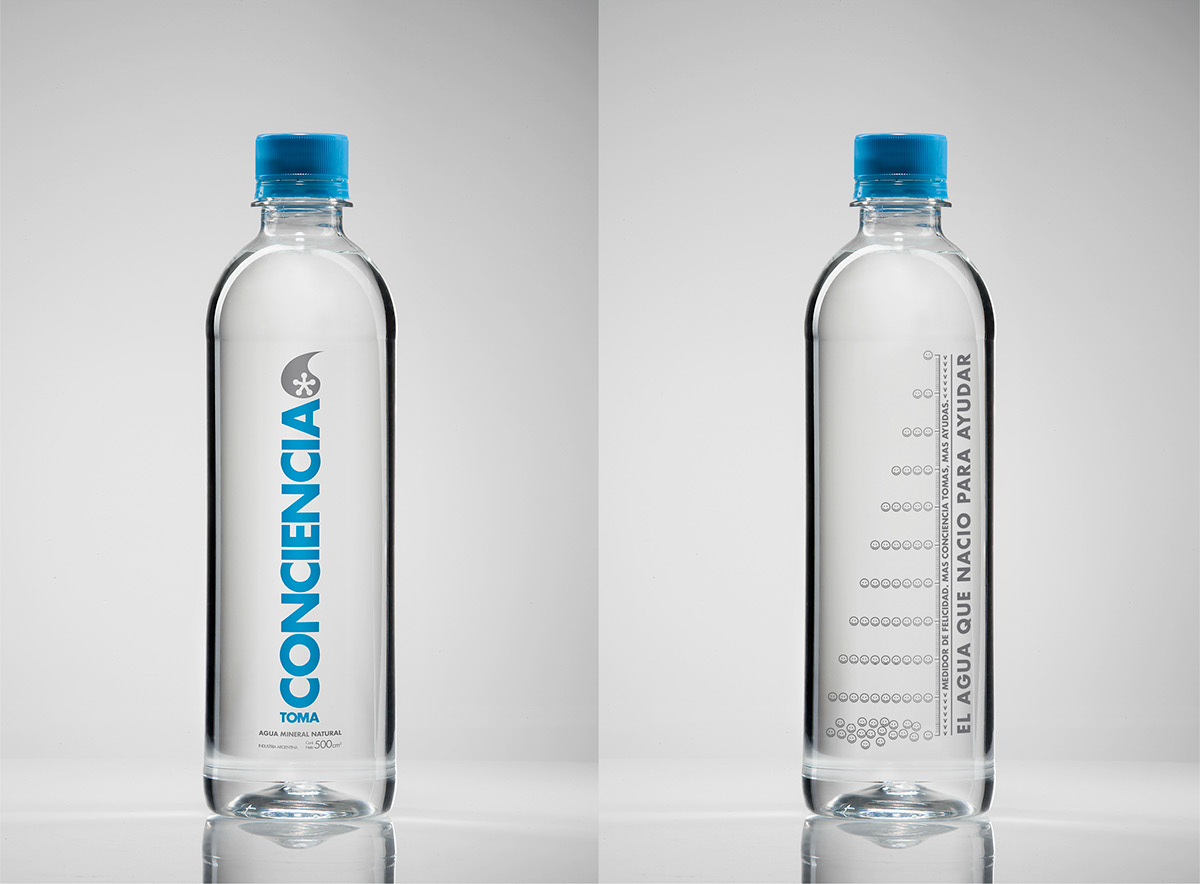 water charity packaging design mineral water