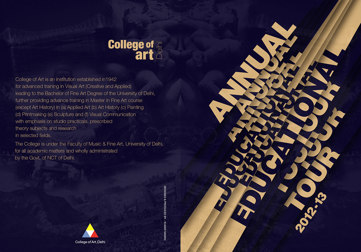 tour book gaya Khajuraho college of art kumar naman gangtok darjleing Puri ANNUAL esucationa 2012 - 13