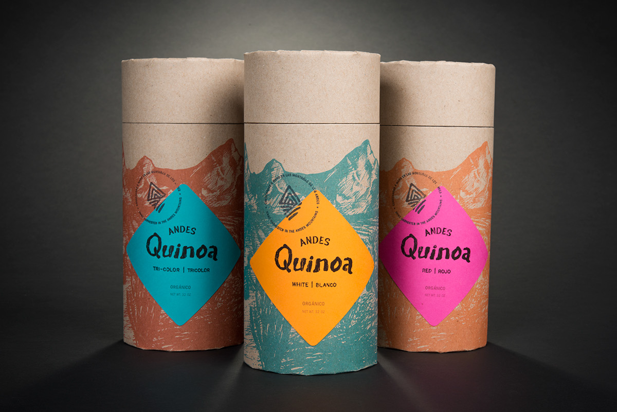 Andes Quinoa Packaging Designed By Michael Guite